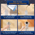 Night Light with Timed Aroma Diffuser, Rechargered Motion Sensor Nightlight, Dusk to Dawn Sensor, Warm White LED Lights