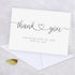 LUXAVELLA 12 PACK Thank You Cards Wedding with Envelopes& Stickers, Wedding Vendor Thank You Card.