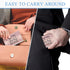 Business Card Holder, Color Printing Ultra-thin Metal Case, Pocket Wallet Organizer for Men and Women, Pink Letters