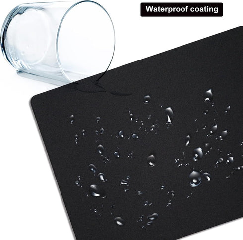 Small Mouse Pad 3 Pack, Mini Mouse Pads for Wireless Mouse and Laptop Computer, Portable Mousepad with Non-slip Rubber