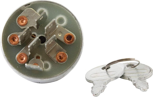 DB Electrical Key Switch SSW2840 Compatible with Exmark 60 Inch 72 Inch Lazer Z, 3-Position, 6-Terminal