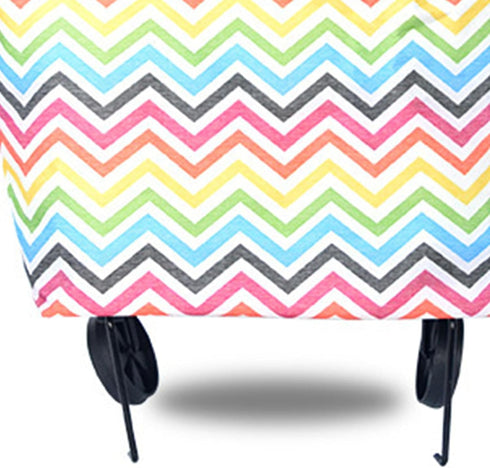 Foldable Shopping Cart, Portable Collapsible Shopping Bag with Wheels Rolling Shopping Bag Trolley Tote Bag Stair