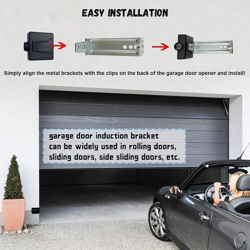 Garage Door Sensor Bracket Replacement for Genie/Overhead Garage Door Sensors, Compatible with Garage Door Sensor