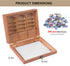 QTYWACYQ 340 Anxiety Bookshelf Mini Books with Minibooks Portable Bookshelf,Stress-Relief Booksshelf Organizer