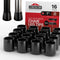 X-Protector Rubber Chair Leg Caps - 16 PCS 1" Non-Slip Rubber Feet