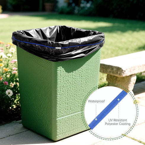 JIYIN 5 96 55-96 Pcs Gallon Trash Can Rubber Bands, Heavy Duty Large Trash Can Rubber Bands for Gallon Garbage Cans