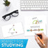5x8 50 Pack Home Advantage Blank Index Cards - Our of Plain Index Cards Use Heavy Duty Cardstock to Make Them Bleed