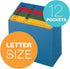 Globe Weis QuickVue Project File, Monthly Index, Letter Size, Blue (20135) - Globe-Weis/Pendaflex