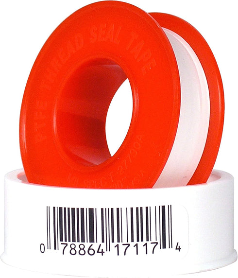 WM Harvey 017117B Thread Seal Tape, 520 in, White