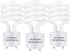 GU24 Base 2 Prong 23W 2700K 1600lm CFL Light Bulbs, T3 Spiral