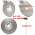 JINGLING Diamond Flat Lap Disc Grinding Disk 4" inch 100mm Arbor 5/8 Grit 600 Fine