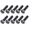 25Pcs Hex Bolts (5/16-18x1"), 304 Stainless Steel UNC Fully Threaded Hex Head Screw Bolt for Furniture Repair, Black