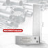 Engineer Square Machinist Square Set, High Precision Mechanical Steel Tool for Woodworking, 2.52 x 1.6 Inch