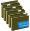 RAZCC Extra Capacity Hanging File Folders, 60 Pack, Letter Size, Reinforced with Heavy Duty 1 Inch Expansion for Bulky