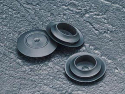 1 1/2" Black Rubber Plugs for Flush Mount Body and Sheet Metal Holes, Qty 10
