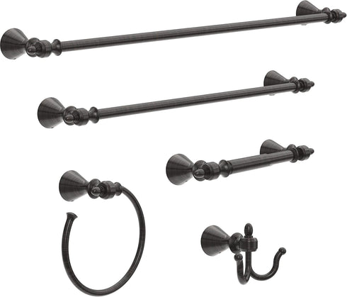 Delta VES50-VBR Vessona Wall Mount Toilet Paper Holder, Spring-Loaded Bath Hardware Accessory in Venetian Bronze