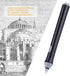 Zerodis Electric Automatic Pencil Eraser - Rechargeable Eraser for Drawing, Artist Tool, Black