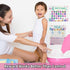 TSBSHum 18-Piece Potty Training Chart,Potty Training Sticker Chart for Girls,Made of Waterproof Paper,Helps Toddler