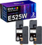 E-Z Ink Compatible Toner Cartridge Replacement for Dell E525W E525 (Black, 2 Pack)