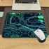 Gaming Mouse Pad, 9.5 x 7.9 Inch Circuit Board Design, Non-Slip Rubber for Computers and Laptops