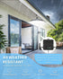 2000LM IP65 Solar Shed Light Indoor Outdoor, Solar Pendant Light Outdoor, Daytime Available with Pull String Switch