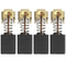 4 Pack CB407 Motor Carbon Brushes Replacement Set for Makita Power Tools, Rotary Drill, Jig Saw & More