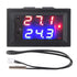 DC 12V Digital Temperature Controller, Thermostat Switch with Sensor for Temperature Control