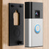 LOCKA Adhesive Mount for Ring/Other Battery Doorbell (2024 Release), No Drilling Camera