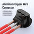 3 Port Insulated Multi Tap Connector 4-14 AWG Aluminum to Copper Wire Connectors, Slotted Allen Hex - 5 Pack