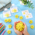 Spakon Christmas Inspirational Gift for Kids, Motivational Star Shaped Erasers and Cards with Organza Bags