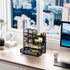Marbrasse Mesh Pen Holder for Desk, Multi-Functional Organizer with Drawer for Office Art Supplies