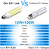 E11 Dimmable LED Bulb, 4 Pack - 100W Halogen Equivalent, 10W 1000LM Daylight White 6000K