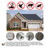 Steel Wool 2-Piece Set (3 inches x 10 feet), Block Holes, Clean Rust Prevention Tools, Polishing Kit Included