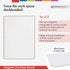 Double-Sided Magnetic Dry-Erase Board, 12"L x 8.75"W Each, Set of 5, Mini Whiteboard