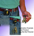 Gear Keeper Retractable Keychain for Keys & Badges - Stainless Steel Rotating Belt Clip, Holds Up to 7 Keys