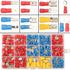 280PCS Crimp Connectors, 2.8mm 4.8mm 6.3mm Male and Female Spade Connector Kit for Electrical Terminals