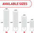 Command Picture Hanging Strips, Medium, White, 3-Pairs (17201-ES)