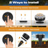 12 Pack vighep Mini Solar Ground Lights, Solar Lights Outdoor Waterproof, Upgraded LED Flat Landscape Lighting