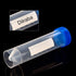 50 Pcs Centrifuge Tubes - 50 ML Plastic Test Tubes with Blue Screw Caps, Clear 4-3/5 Inch Leak-Proof Vials for Cold