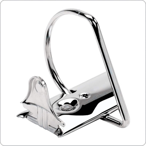 Tops Cardinal Economy 3-Ring Binders, 2", Slant-D Rings, Holds 540 Sheets, ClearVue Presentation View, Non-Stick,
