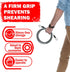 1/8inch 4/6/10/15FT (2 Pack) Stainless Steel Security Cable Luggage Lock Safety Wire Flexible Steel Wire Rope
