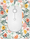 Small Mouse Pad, Mini 6 x 8 Inch with Non-Slip Rubber Base for Home Office & Travel (Pretty Flowers)