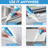 2 Pack Grout Paint Pen Kit - Fast Drying Filler and Sealer for Bathroom, Kitchen Tile Joints