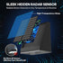 IP65 2 30H -2 Pack Solar Wall Light Outdoor, Radar Motion Sensor Lights Dawn Lighting Wall Sconce Waterproof Solar