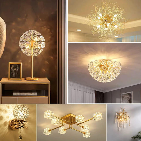 10 Pack Dimmable G9 Bulbs 40W 2700K, 450 4W 360 LED - Equivalent Chandelier Lights, Warm White Lumen, Bi-Pin Standard