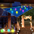 Borelor Lights,3-Inch IP68 16 Decorations(1 Pack) Floating Pool USB Rechargeable & Remote Control Globe Lamp Waterproof