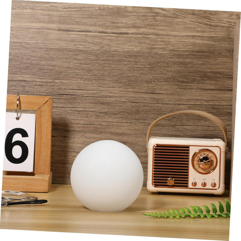 80mm ABOOFAN Frosted Glass Globe Lamp Shade round Ball Diameter Replacement Lampshade for Ceiling Fan Pendant Light