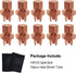 10PCS Split Bolt Connectors Copper Grounding Wire Clamps with 10pcs Heat Shrink Tube for Completing Ground Bonding (Wire 4AWG - 10AWG) by MOKIKUBA