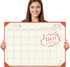 Gannyfer Large Desk Calendar 2024-2025 with Desktop Mat, 22" x 17" Pad Calendar, 18 Month from Jul 2024 to Dec 2025