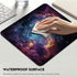Galactic Nebula Starscape Mouse Pad, Stitched Edges Non-Slip Rubber Base, Explore The Universe from Your Desk